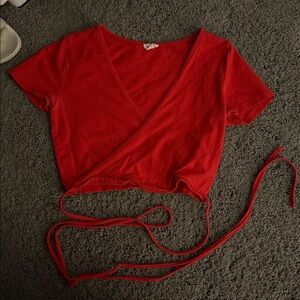 Garage Vibrant Red Top